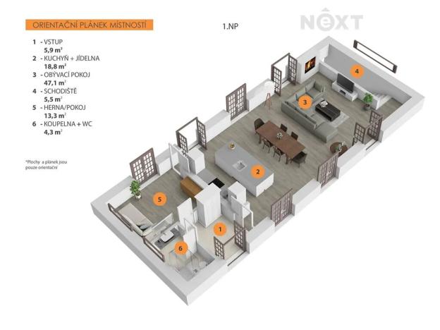 Prodej vily, Vrchlabí, Slunečný vrch, 299 m2