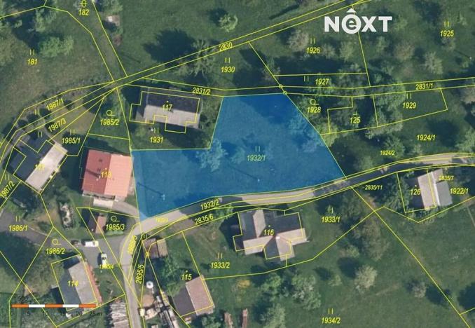 Prodej pozemku pro bydlení, Poniklá, 1281 m2