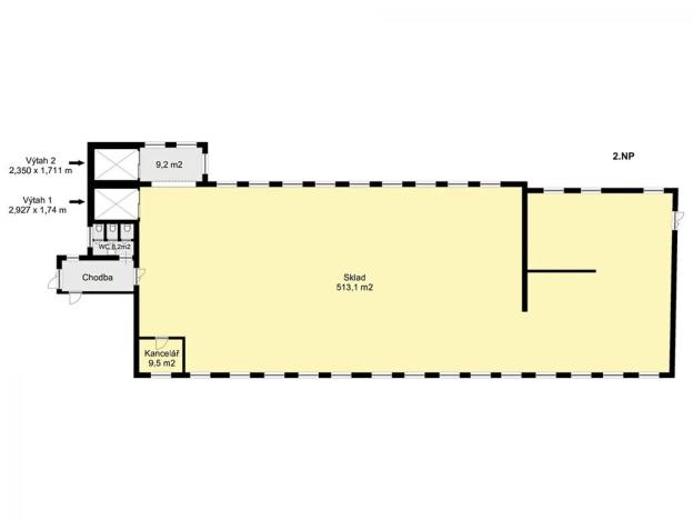 Prodej výrobních prostor, Kutná Hora, Vítězná, 3200 m2