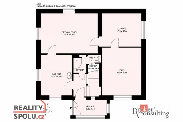 Prodej rodinného domu, Český Krumlov - Horní Brána, Pod Vyhlídkou, 107 m2