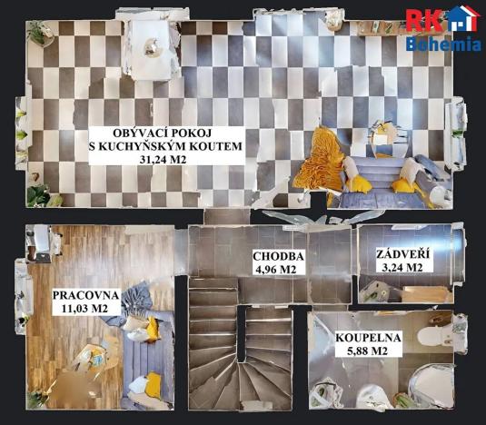 Prodej rodinného domu, Český Brod, Jungmannova, 122 m2