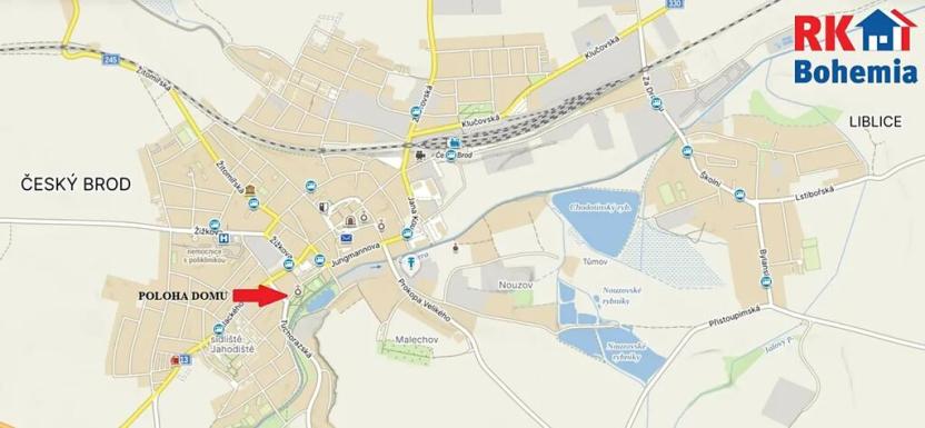 Prodej rodinného domu, Český Brod, Jungmannova, 122 m2