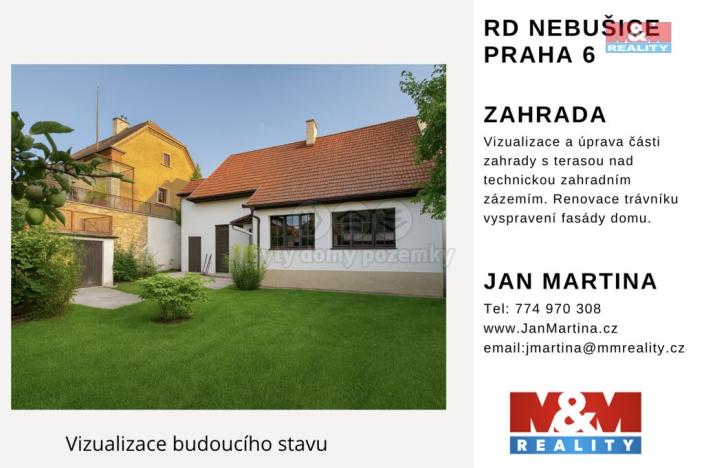 Prodej rodinného domu, Praha - Nebušice, Nebušická, 130 m2