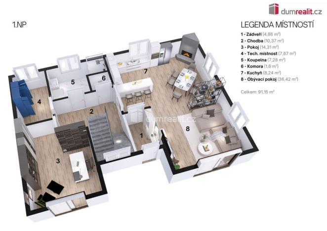 Prodej rodinného domu, Mělník, Kokořínská, 177 m2