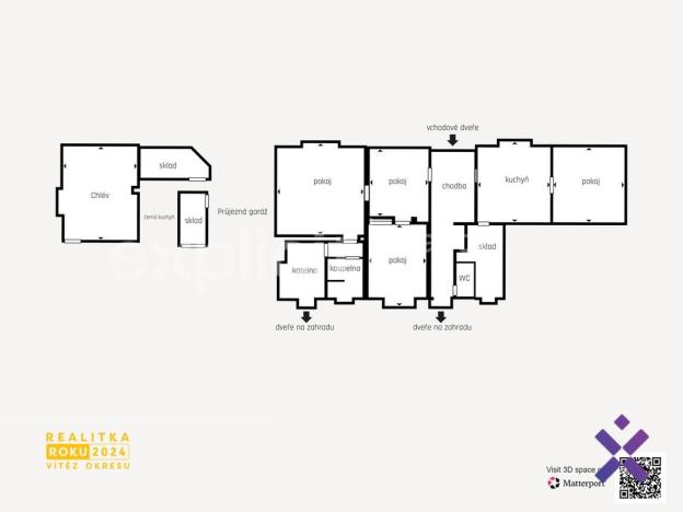 Prodej výrobních prostor, Zahnašovice, 127 m2