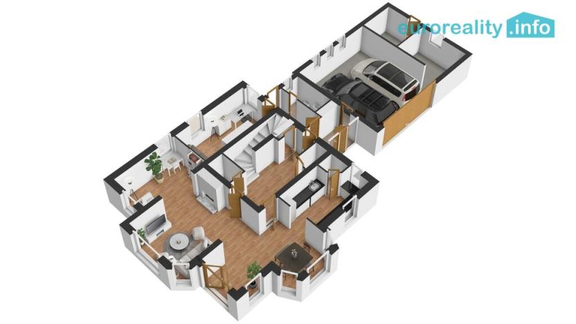 Prodej rodinného domu, Broumy, Školní, 247 m2