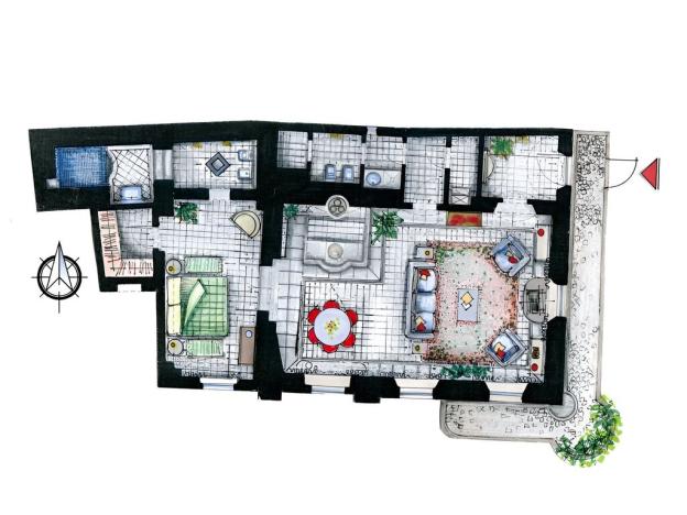 Pronájem bytu 2+1, Praha - Malá Strana, Vlašská, 94 m2