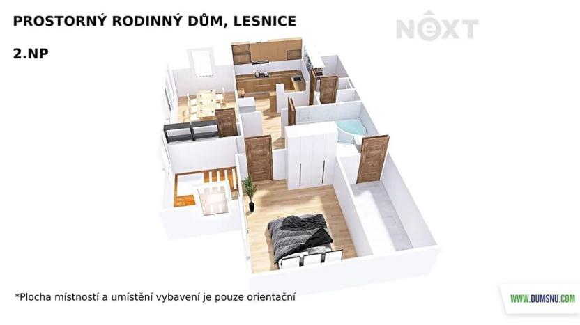 Prodej rodinného domu, Lesnice, 200 m2