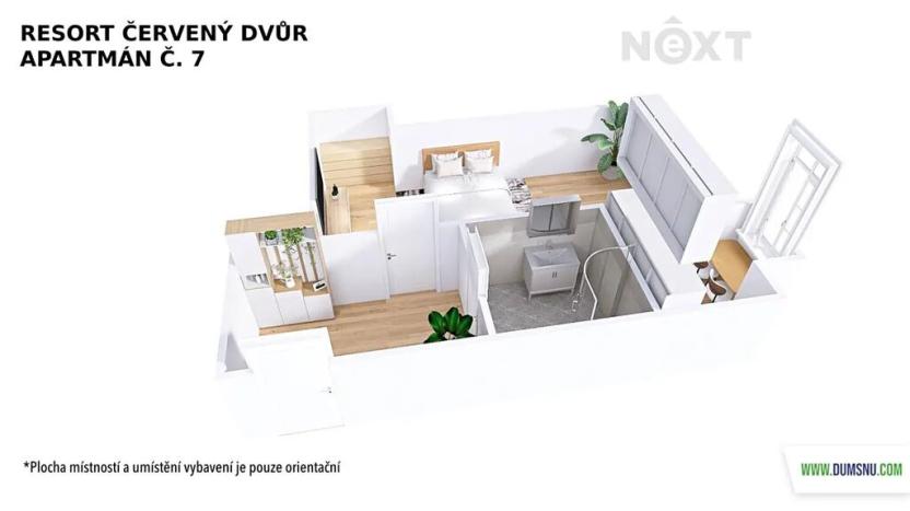 Prodej bytu 1+kk, Rapotín, Výzkumníků, 37 m2