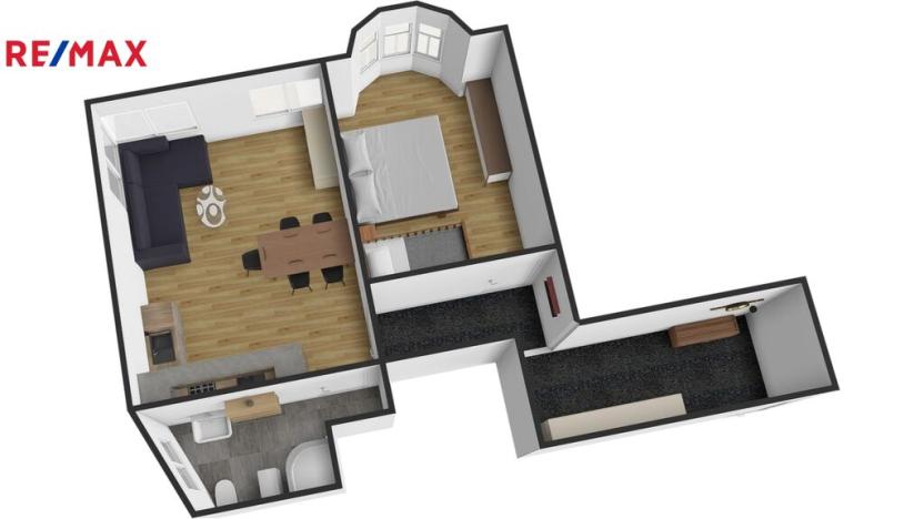 Prodej apartmánu, Vejprty, Úzká, 58 m2