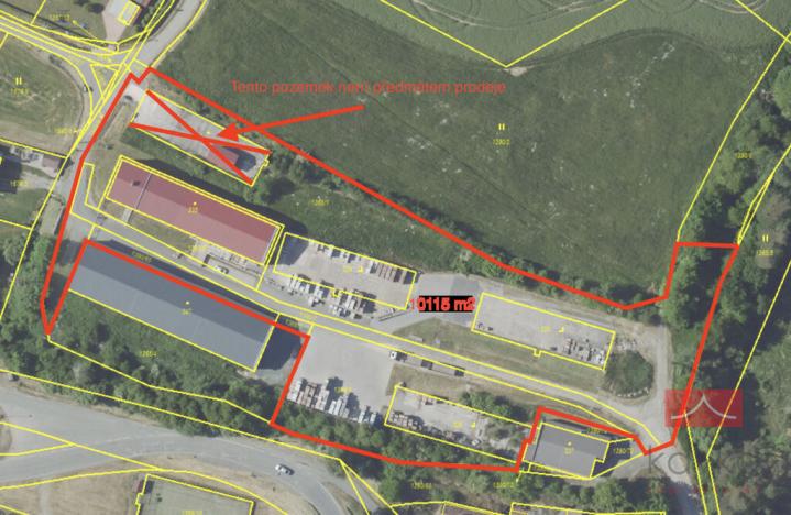 Prodej komerční nemovitosti, Zruč nad Sázavou - Nesměřice, 1095 m2