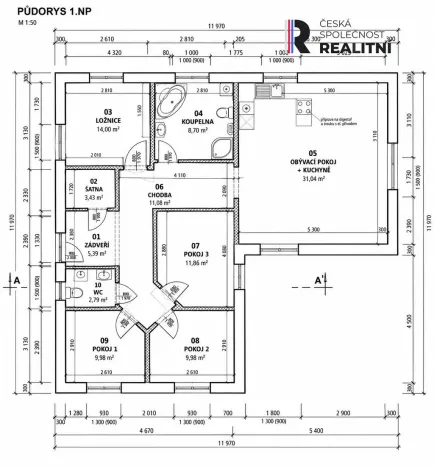 Prodej rodinného domu, Karlovy Vary - Stará Role, M. Rovenské, 108 m2