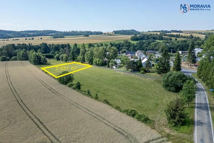 Prodej pozemku pro bydlení, Rudná pod Pradědem, 2032 m2