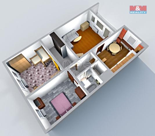 Prodej bytu 3+1, Česká Lípa, Hradecká, 75 m2