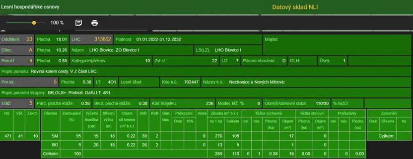 Prodej podílu lesa, Nové Mitrovice, 1057 m2