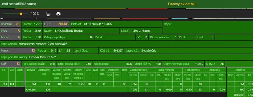 Prodej lesa, Bednáreček, 19864 m2