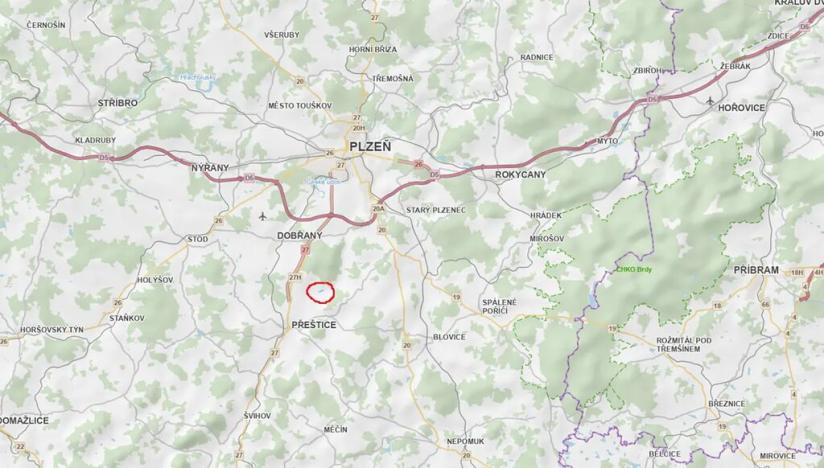 Prodej podílu lesa, Dolní Lukavice, 7998 m2