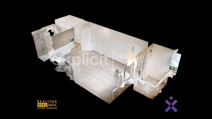 Pronájem bytu 1+kk, Zlín, Nad Stráněmi, 34 m2