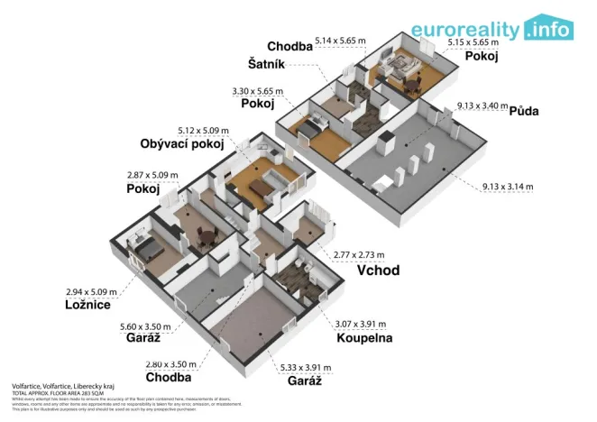 Prodej rodinného domu, Volfartice, 239 m2