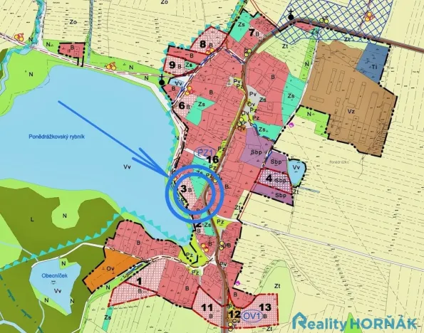 Prodej pozemku pro bydlení, Ponědrážka, 2366 m2