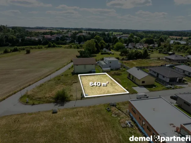 Prodej pozemku pro bydlení, Střítež, 640 m2