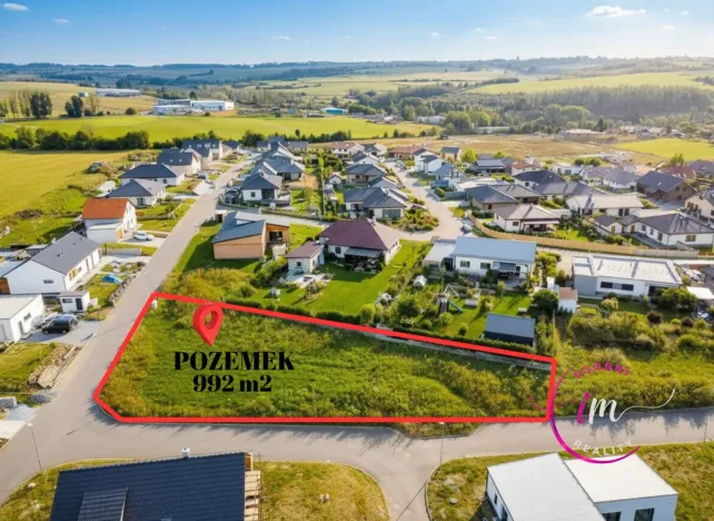 Prodej pozemku pro bydlení, Luka nad Jihlavou, Za Dvorem, 992 m2