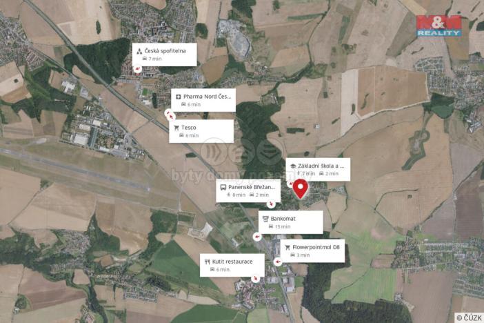 Prodej rodinného domu, Panenské Břežany, Strmá, 73 m2