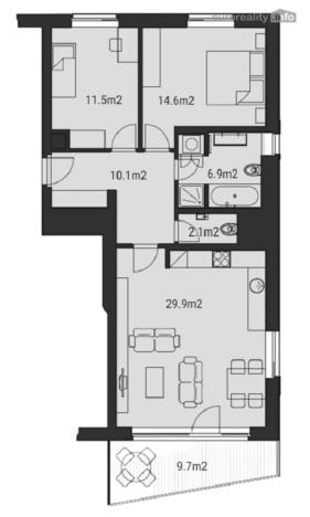Prodej bytu 3+kk, Beroun - Beroun-Město, Duslova, 83 m2