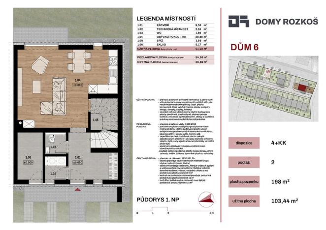 Prodej rodinného domu, Humpolec - Rozkoš, 103 m2
