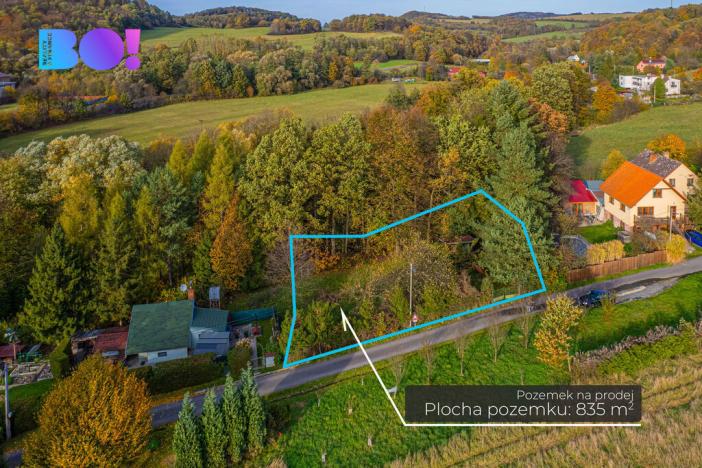 Prodej zahrady, Hodslavice, 835 m2