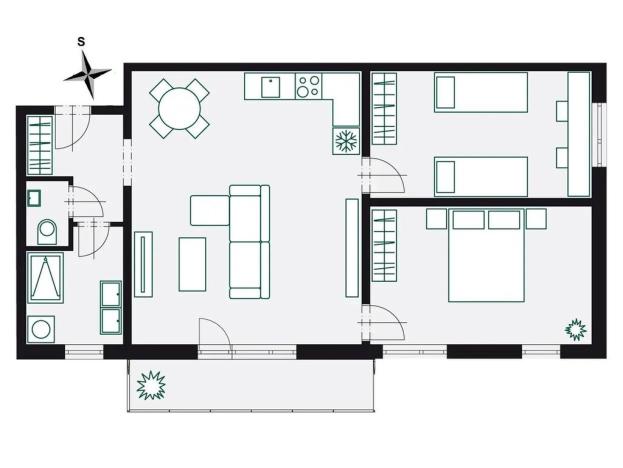 Prodej bytu 3+kk, Ostrava - Poruba, Mongolská, 77 m2