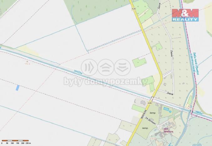 Prodej pole, Strážnice, 946 m2