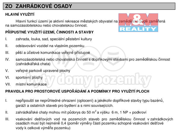 Prodej zahrady, Kolín, 2995 m2