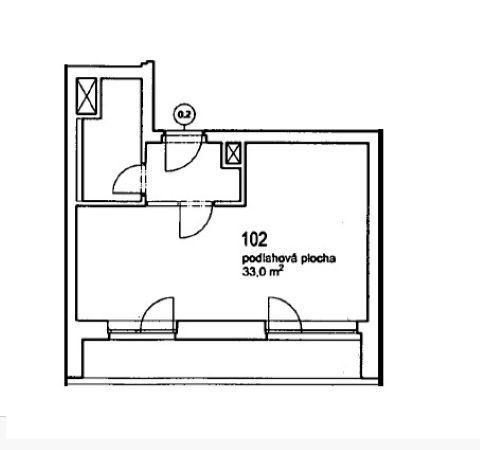 Prodej bytu 1+kk, Černý Důl, 33 m2