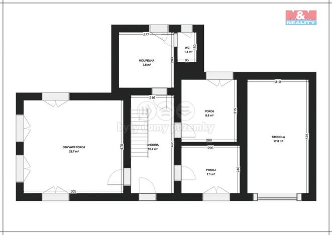 Prodej chalupy, Příkrý, 128 m2