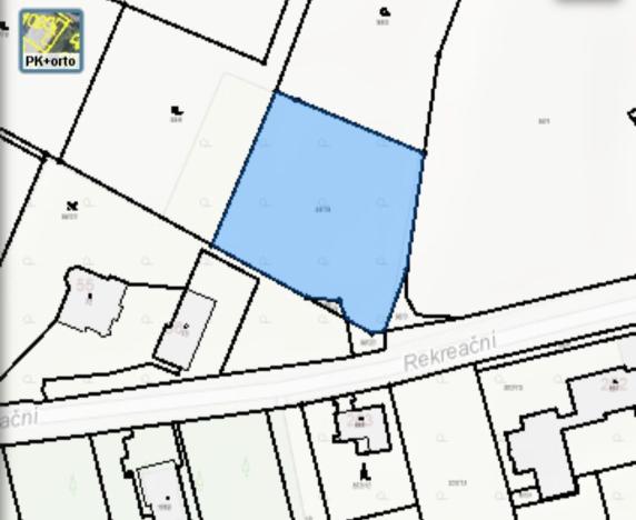 Prodej pozemku pro bydlení, Jevany, Rekreační, 2603 m2