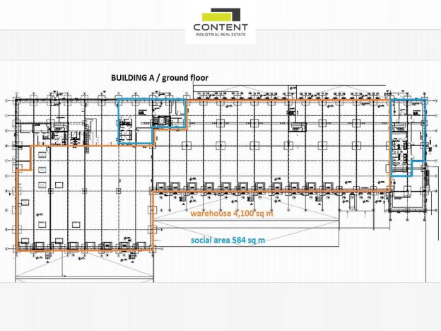Pronájem skladu, Chrášťany, Za Tratí, 4100 m2