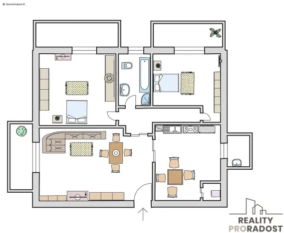 Prodej bytu 3+1, Silvi,, Itálie, 87 m2
