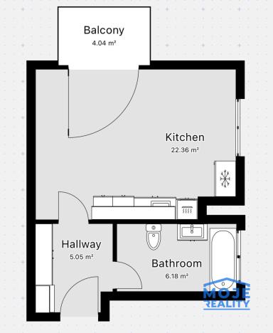 Pronájem bytu 1+kk, Heřmanova Huť - Vlkýš, U Pondu, 34 m2