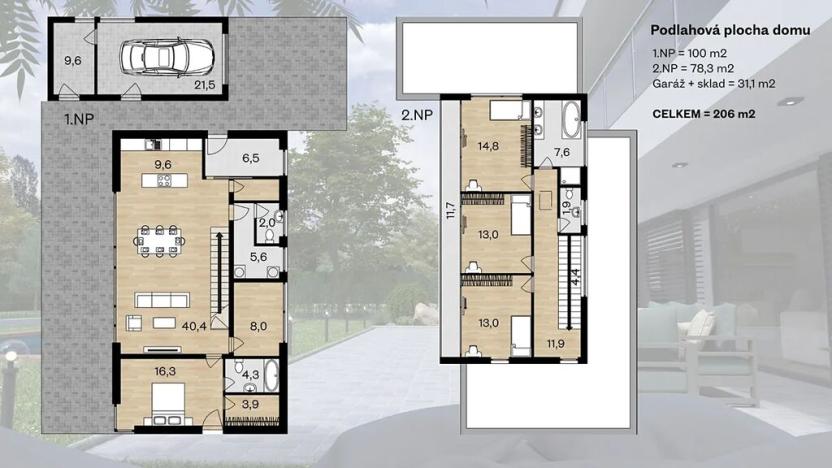 Prodej rodinného domu, Černošice, Strakonická, 206 m2