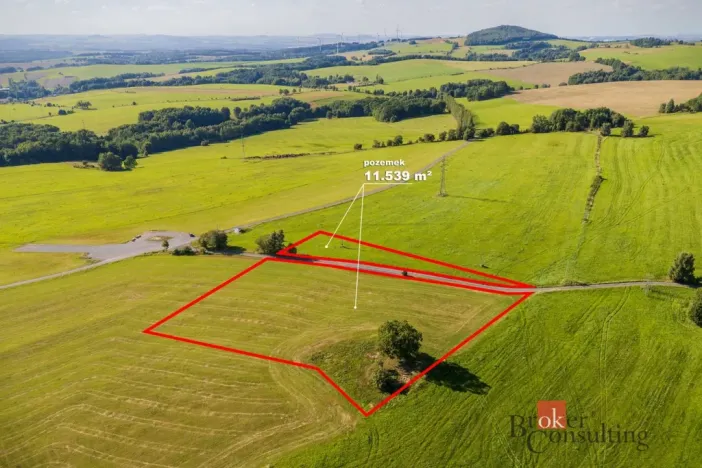 Prodej pole, Chrastava - Horní Chrastava, Frýdlantská, 11539 m2