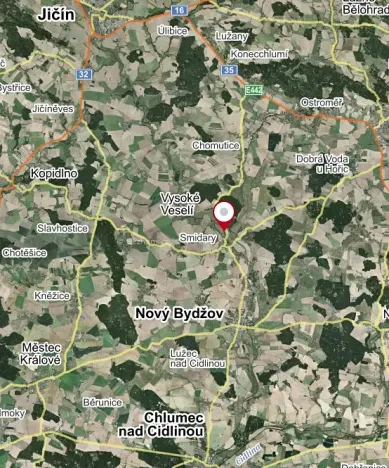 Prodej louky, Smidary, 11941 m2