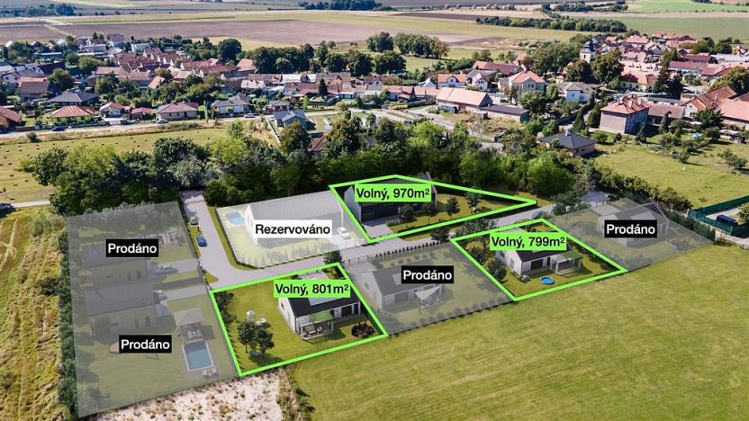 Prodej pozemku, Ratenice, 799 m2