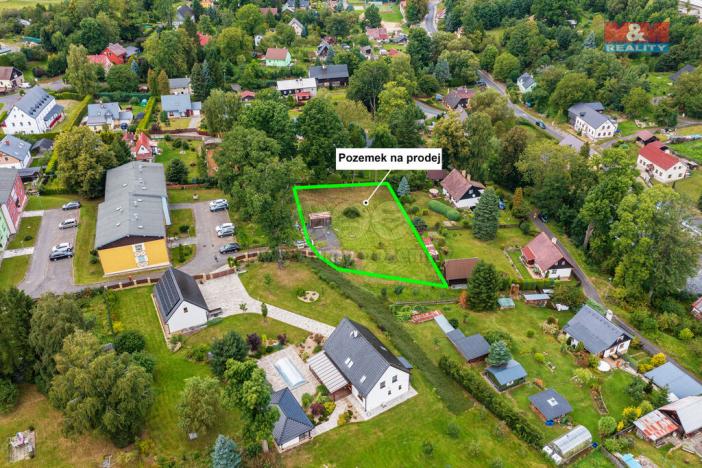 Prodej pozemku pro bydlení, Růžová, 1380 m2