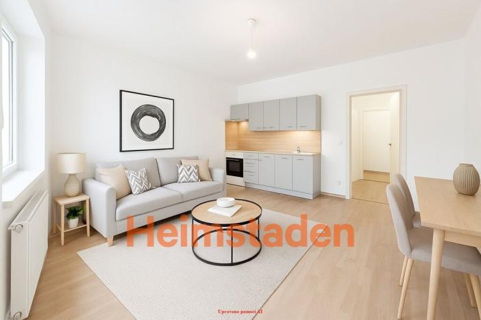 Pronájem bytu 2+kk, Karviná - Nové Město, Zakladatelská, 43 m2