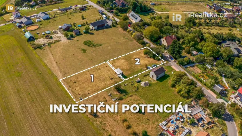 Prodej pozemku pro bydlení, Charvatce, 1910 m2