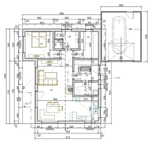 Prodej rodinného domu, Kozojedy, Polní, 101 m2
