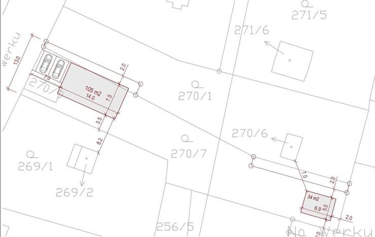 Prodej pozemku pro bydlení, České Budějovice, 847 m2