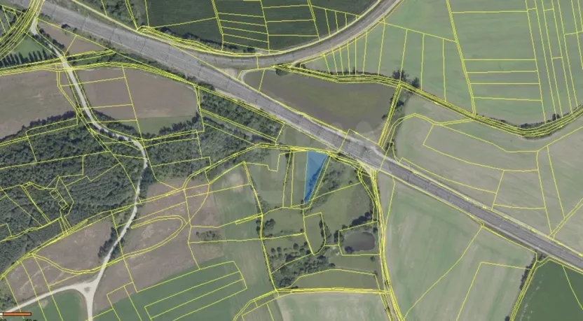 Prodej louky, Hořany, 2043 m2