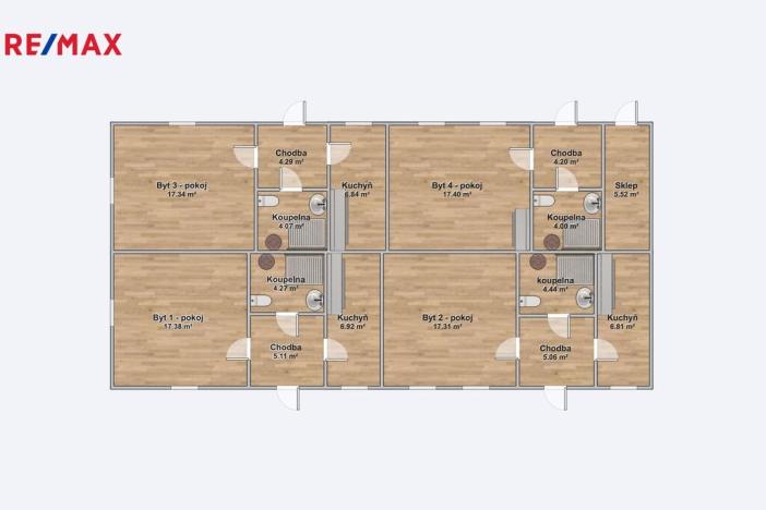 Prodej rodinného domu, Jemnice, Na Pořadí, 131 m2